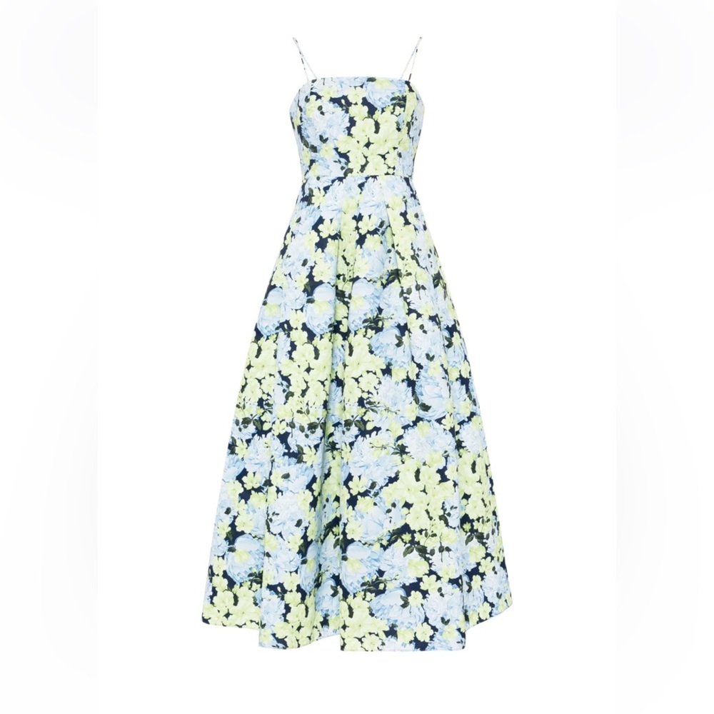 Sachin + Babi Beau Floral Print Gown - size 2 - NWOT - Picture 2 of 5